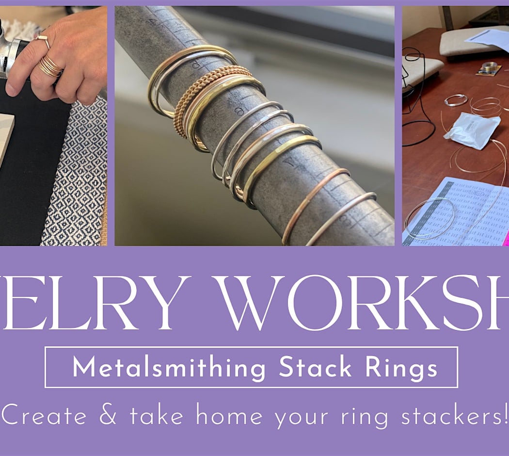 Stacked Rings Metalsmithing Workshop 1